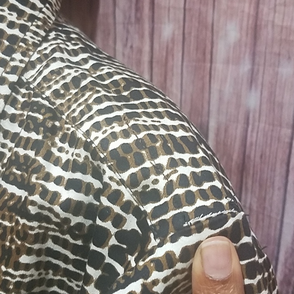 Calvin Klein Animal Print Plus size dress - Picture 6 of 8